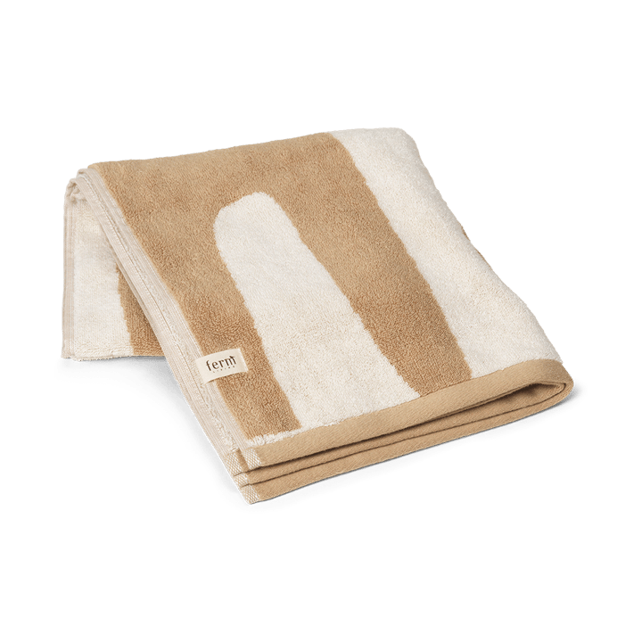Ebb handdoek 50x100 cm - Sand, off-white - Ferm Living