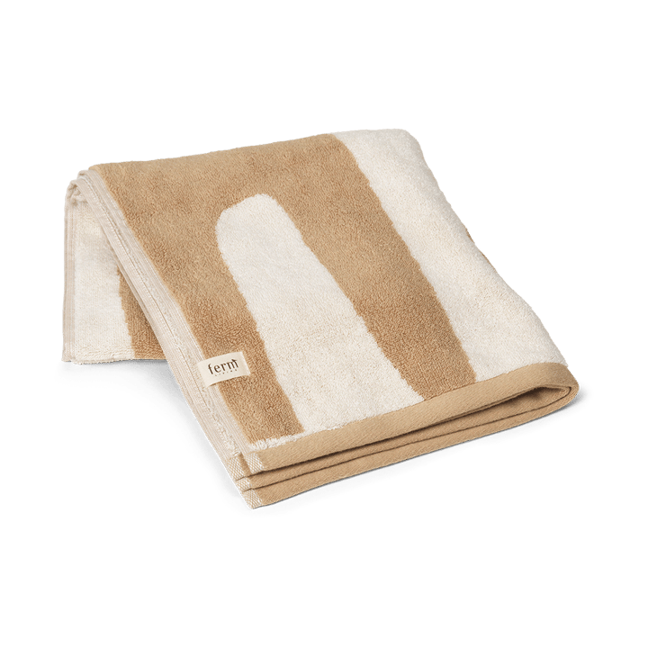 Ebb handdoek 50x100 cm - Sand, off-white - ferm LIVING