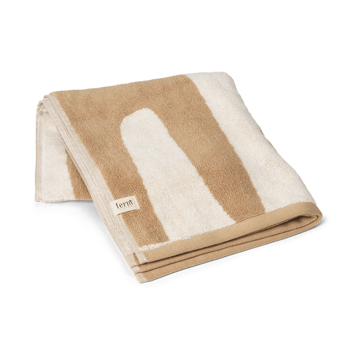 Ebb handdoek 50x100 cm - Sand, off-white - Ferm LIVING