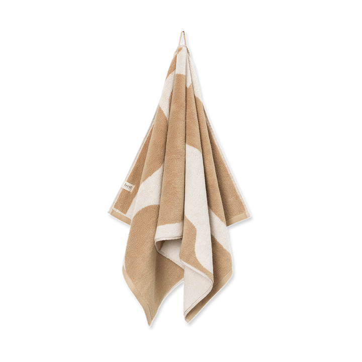 Ebb handdoek 50x100 cm, Sand, off-white Ferm Living
