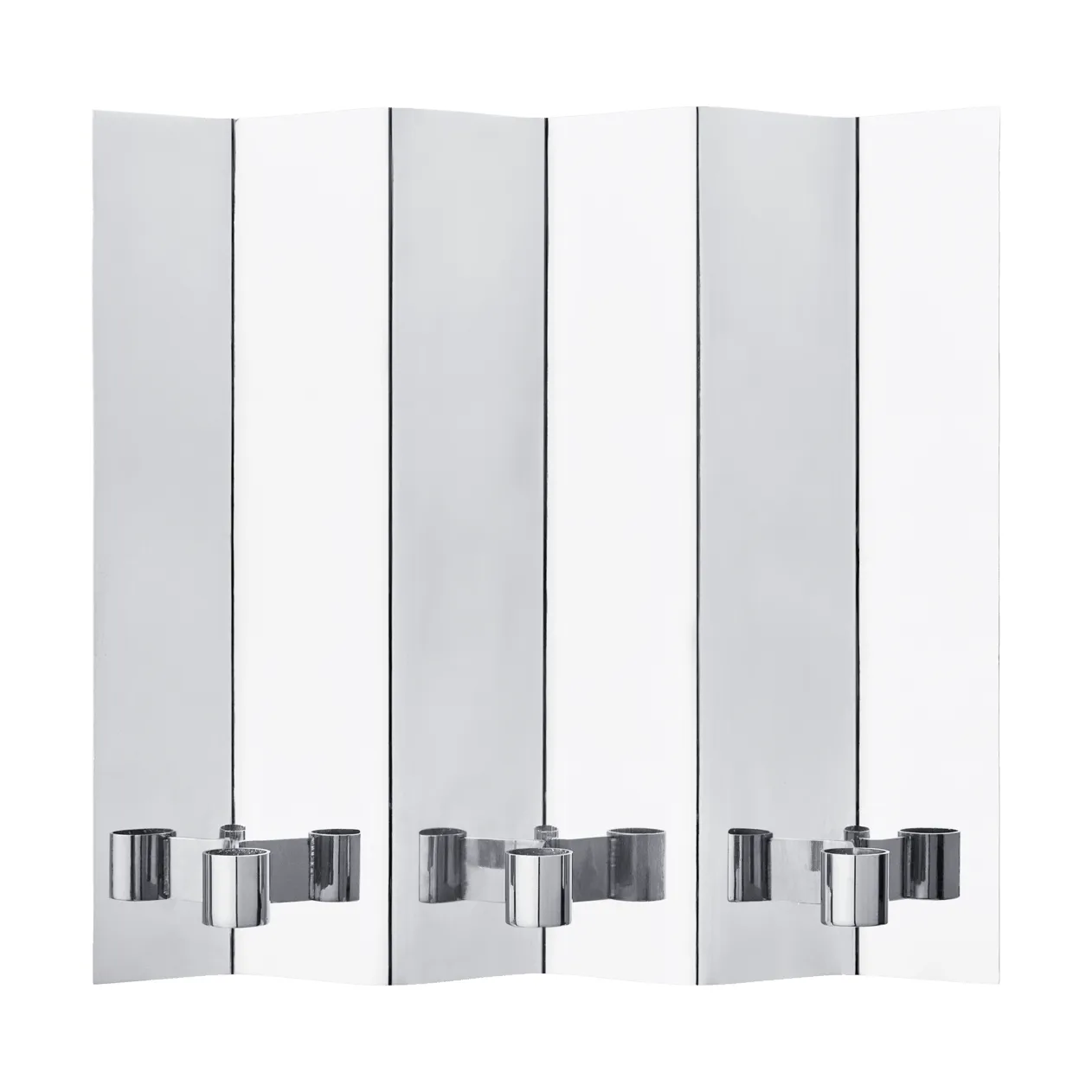 Eddy wandkandelaar, 3, Mirror polished Ferm Living