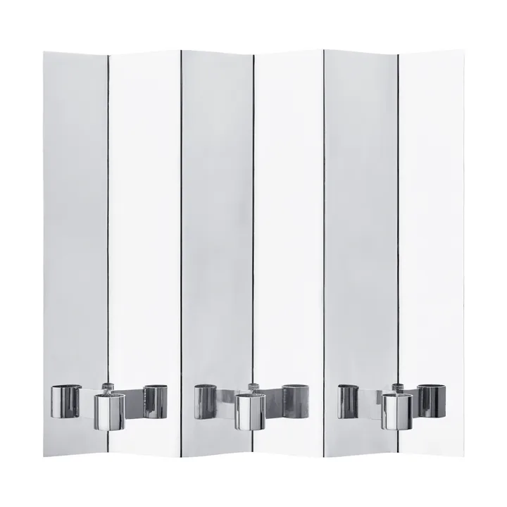 Eddy wandkandelaar - 3, Mirror polished - Ferm Living