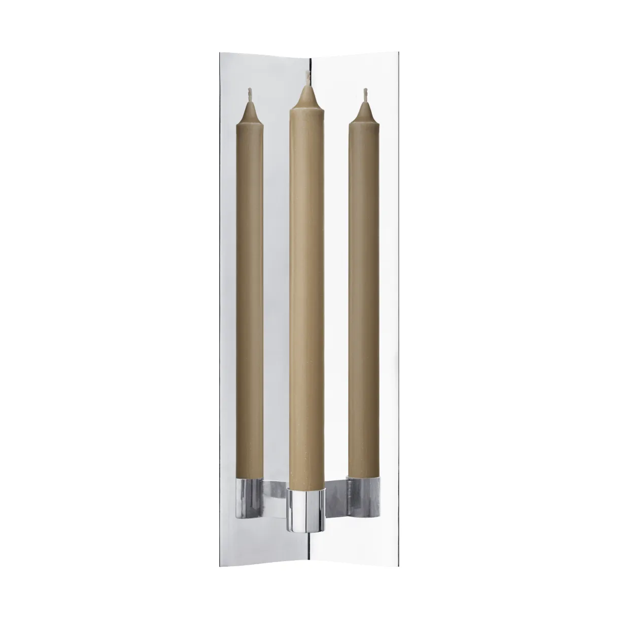 Eddy wandkandelaar, Mirror polished Ferm Living