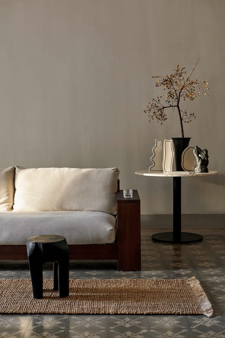 Edre soffa classic linen - Dark Stained-Natural - ferm LIVING