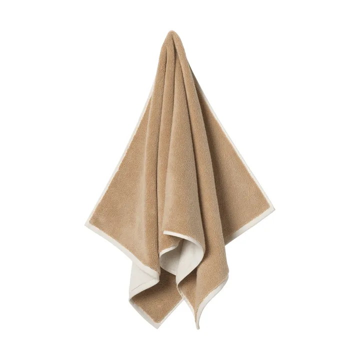 Ekko badhanddoek - Cashmere-off-white, 70x140 cm - Ferm Living
