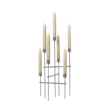 Elysia kandelaar - Brushed stainless steel - Ferm Living