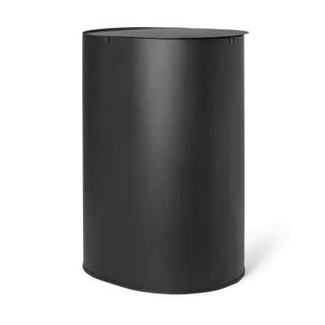 Enkel prullenbak large - Black - Ferm Living