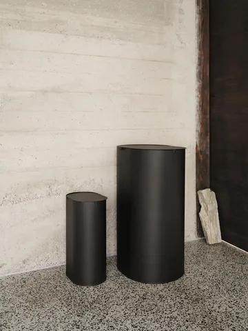 Enkel prullenbak large - Black - Ferm Living