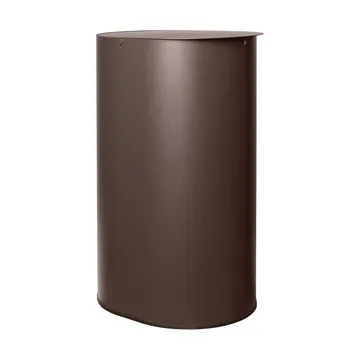 Enkel prullenbak large - Dark chocolate - Ferm Living