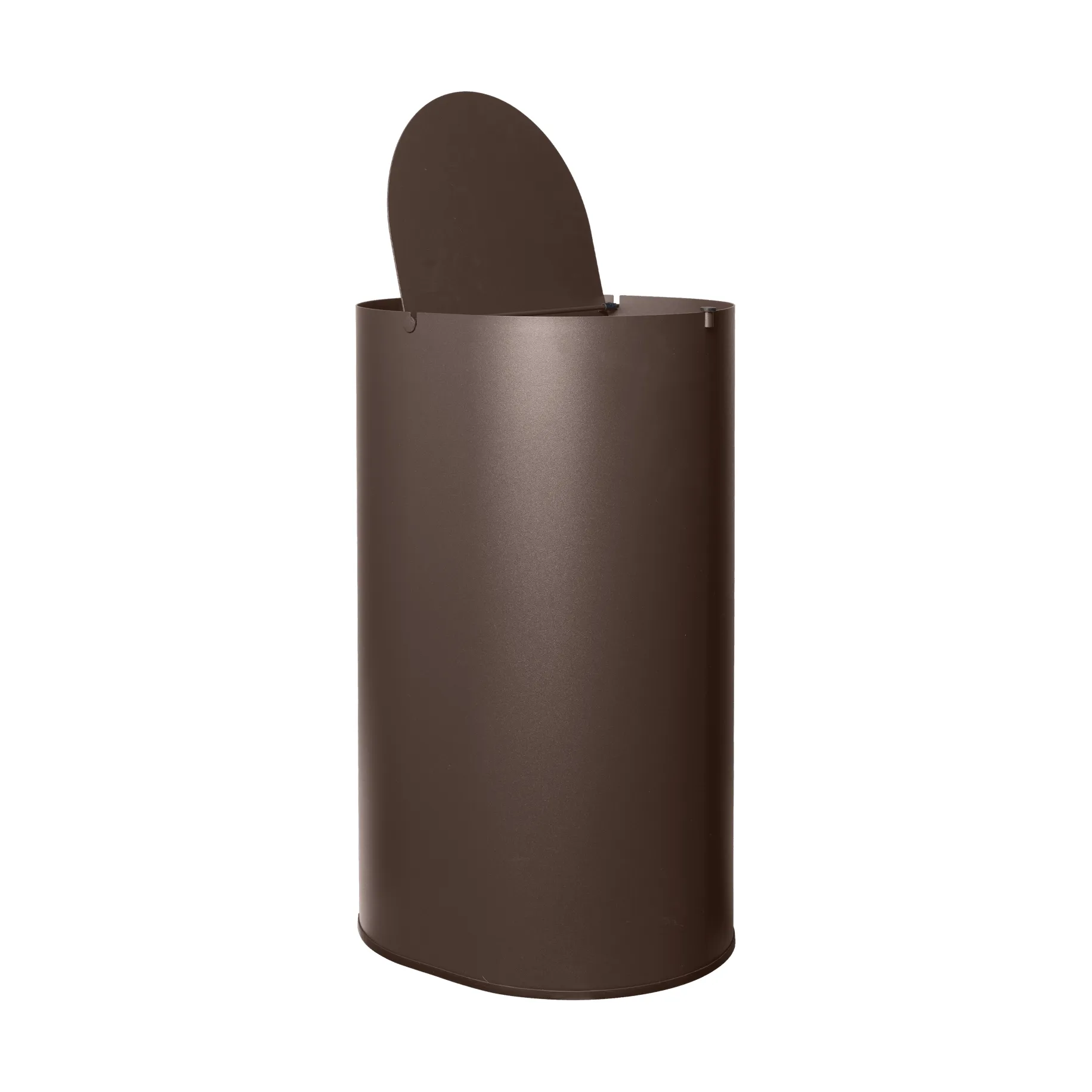Enkel prullenbak large, Dark chocolate Ferm Living