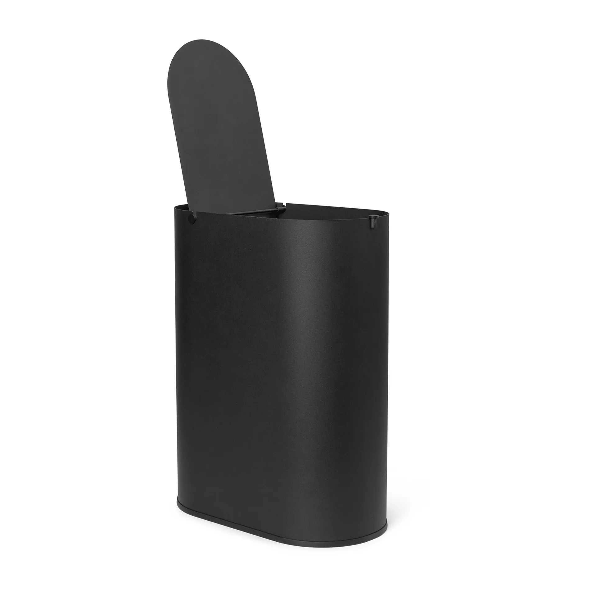 Enkel prullenbak medium, Black Ferm Living