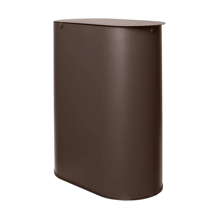 Enkel prullenbak medium - Dark chocolate - Ferm Living
