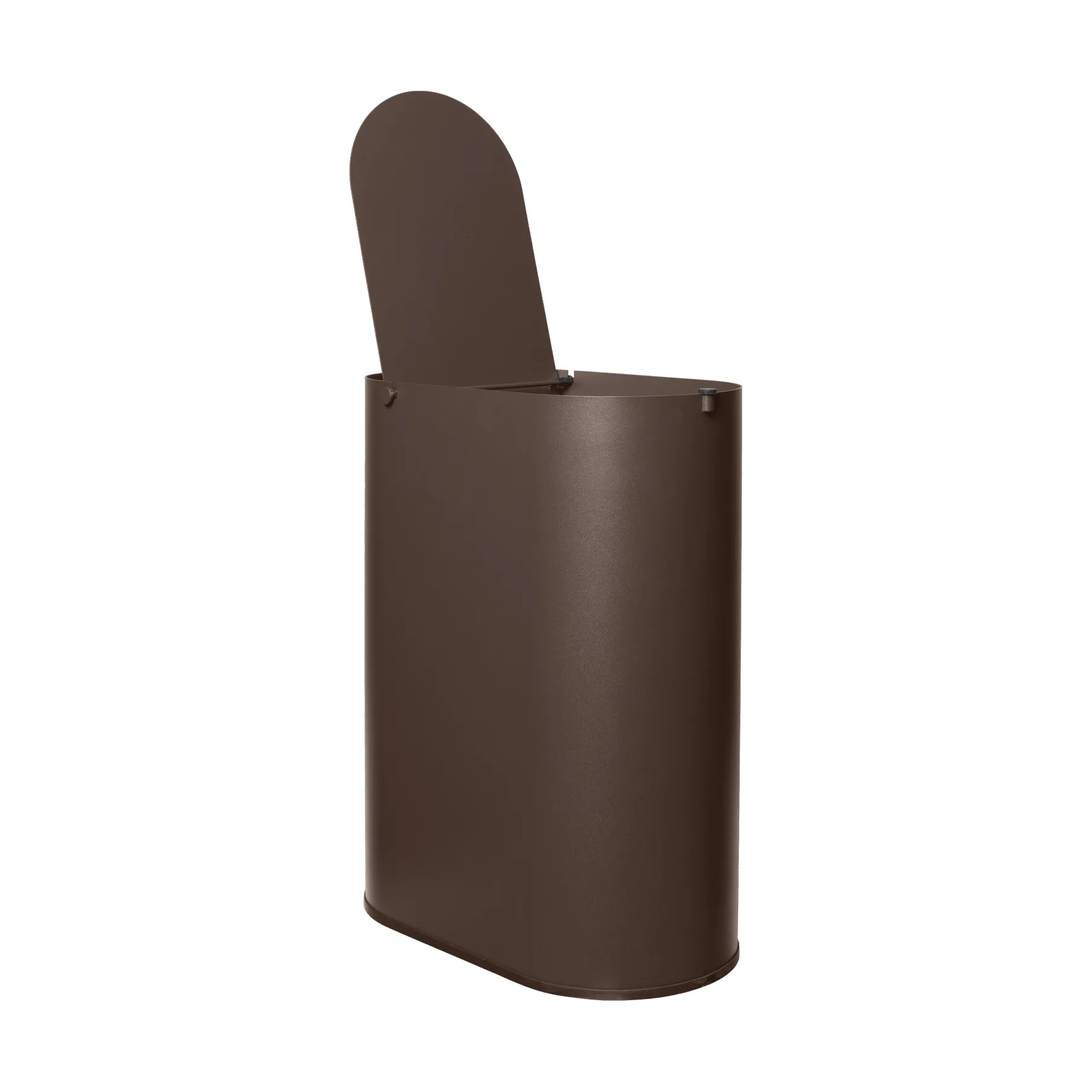 Enkel prullenbak medium, Dark chocolate Ferm Living
