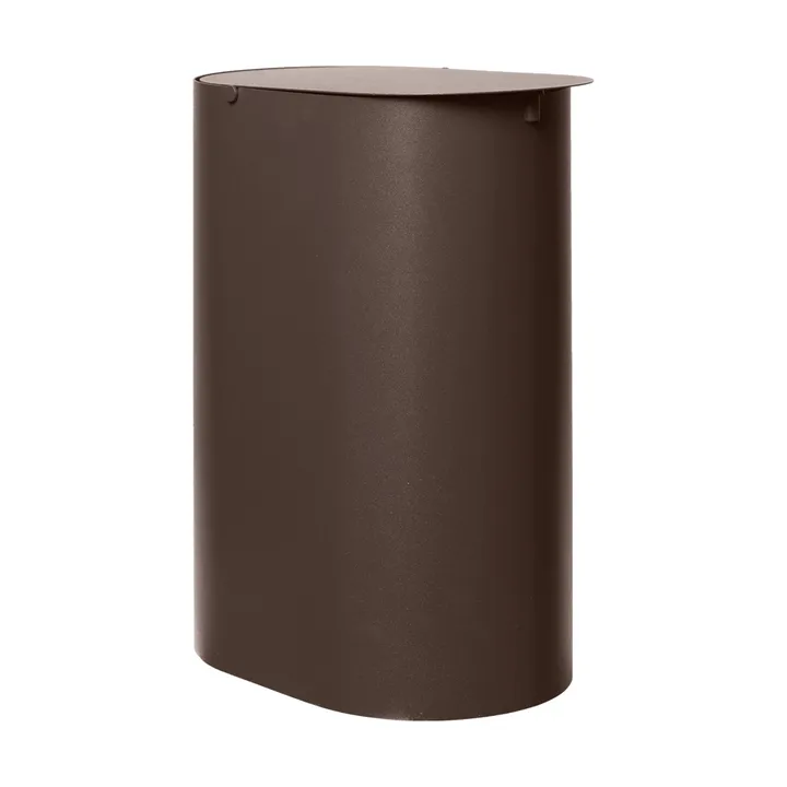 Enkel prullenbak small - Dark chocolate - Ferm Living