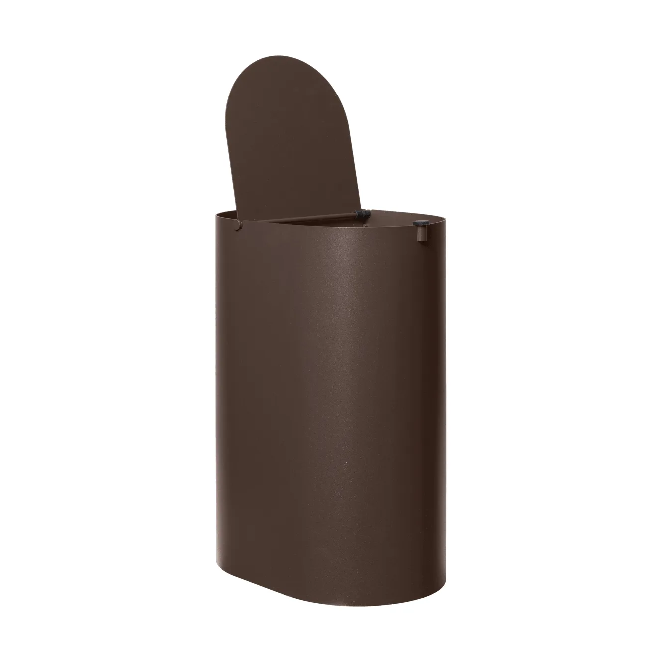 Enkel prullenbak small, Dark chocolate Ferm Living