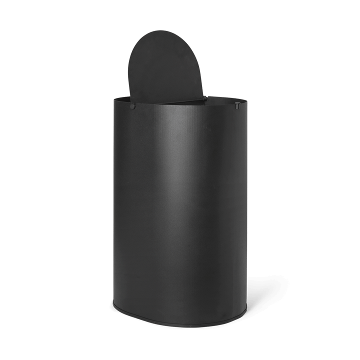 Enkel vuilnisbak large, Black Ferm Living