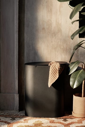 Enkel vuilnisbak medium - Black - Ferm Living