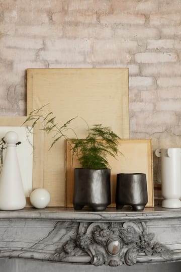 Esca bloempot black - Ø20 cm - ferm LIVING