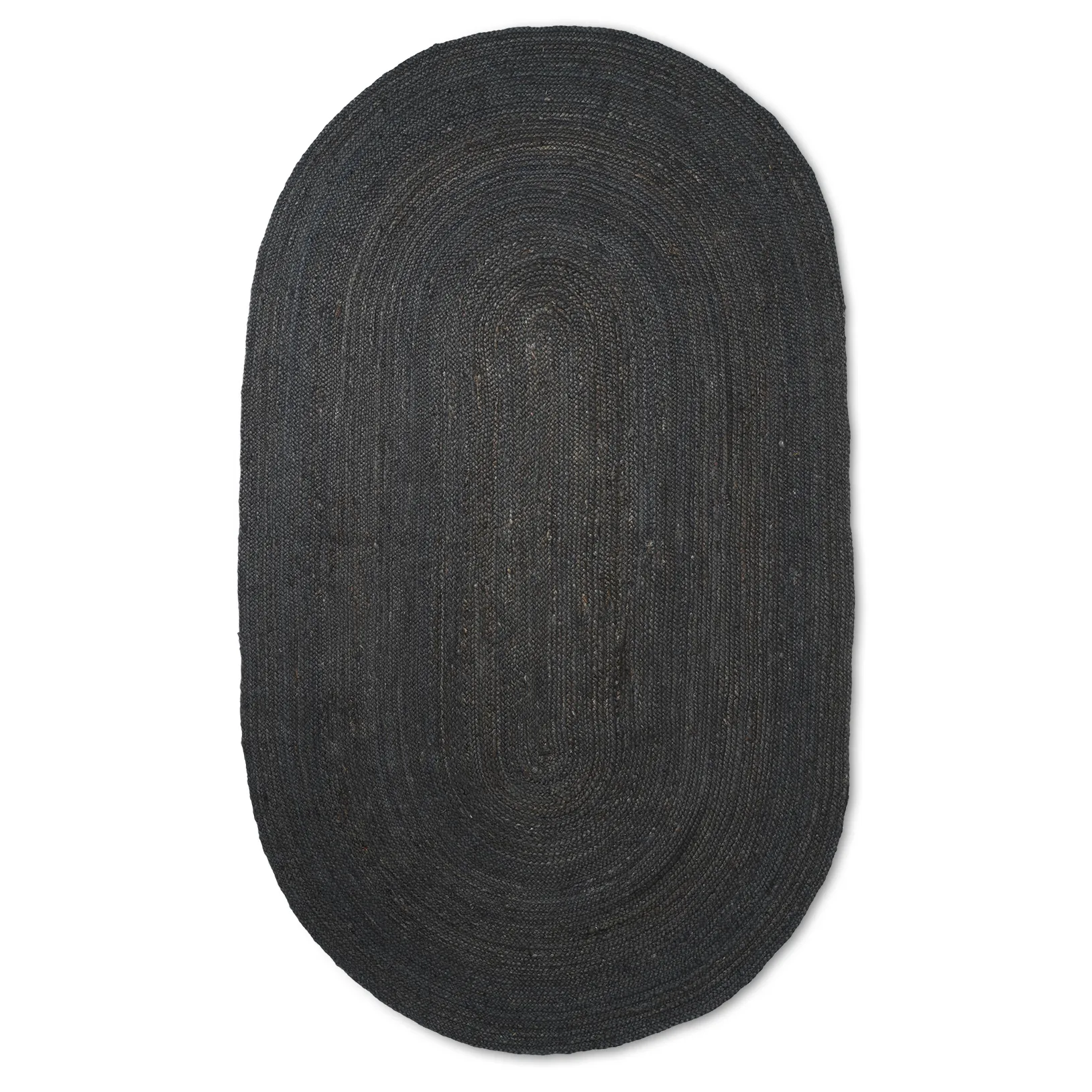 Eternal juten mat ovaal large, Black Ferm Living