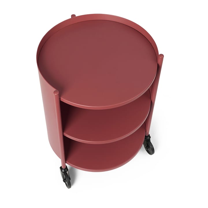 Eve bijzettafel, Mahogany Red Ferm Living