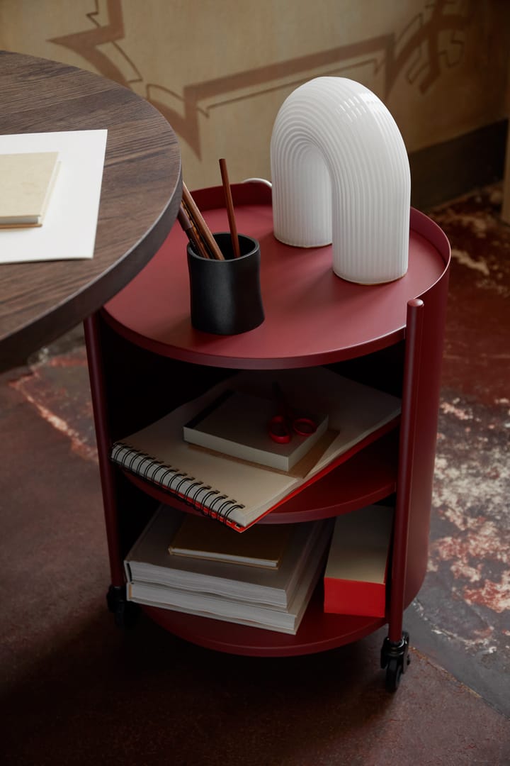 Eve bijzettafel, Mahogany Red Ferm Living