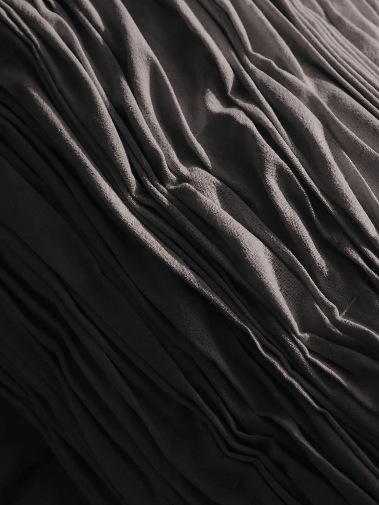 Falda smocked bolster cylinderkussen, Undyed Ferm Living