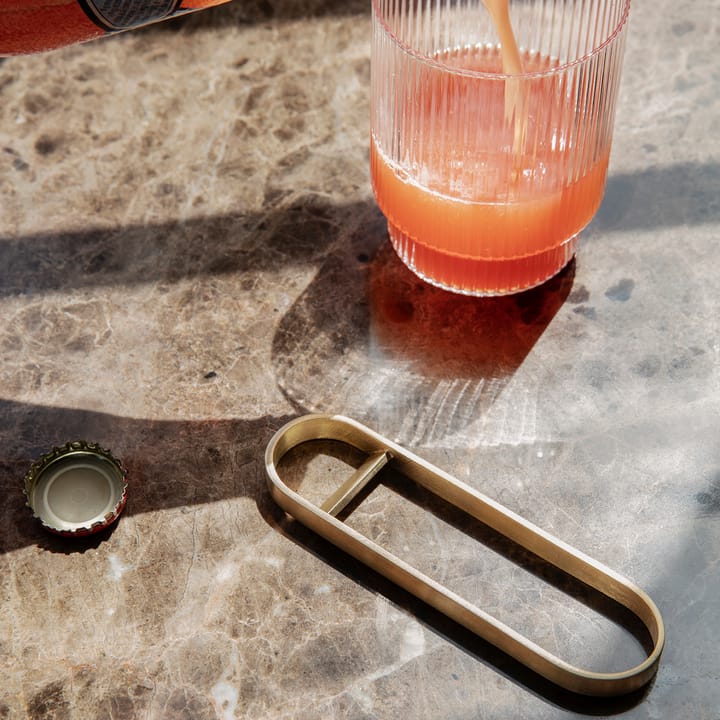 Fein flessenopener, Messing Ferm Living