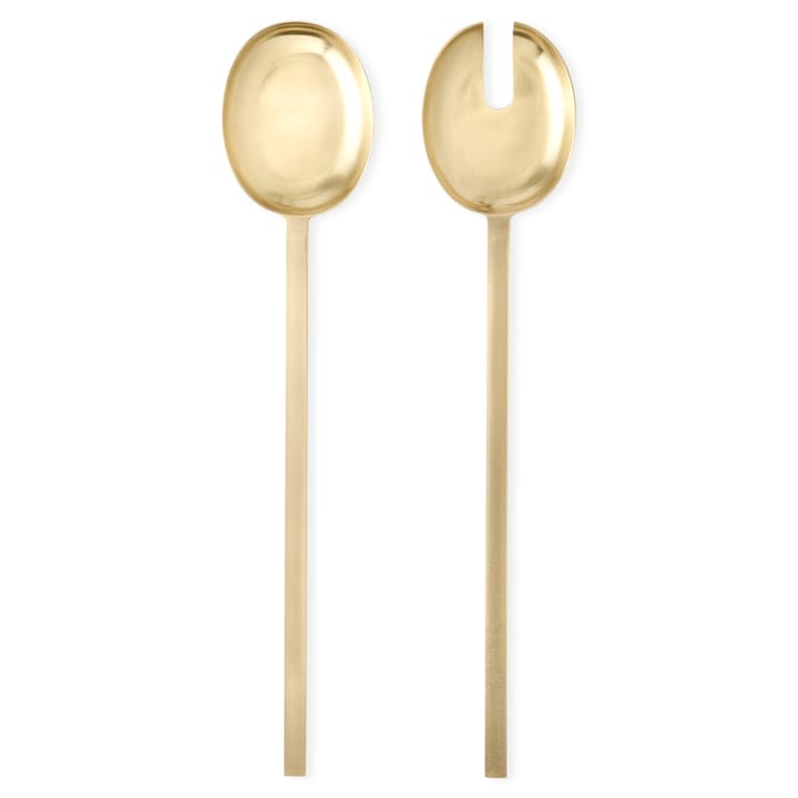 Fein saladebestek 2-delig - Messing - Ferm Living