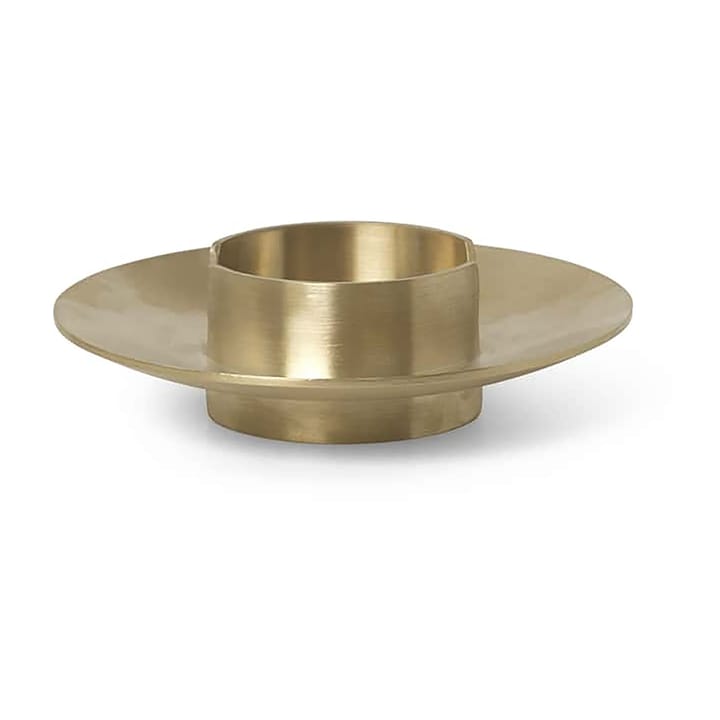 ferm LIVING kaarsenhouder - brass - ferm LIVING