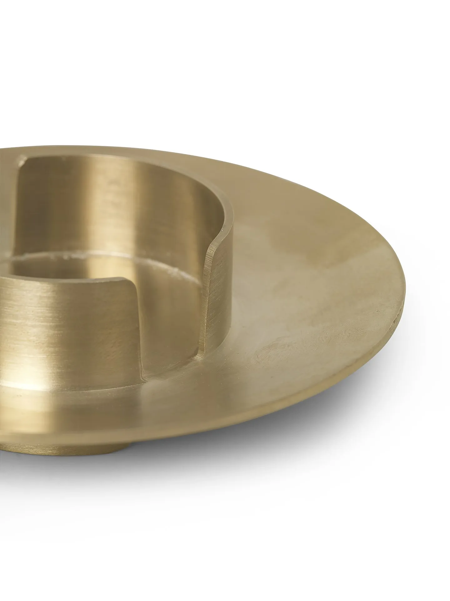 Ferm Living kaarsenhouder, brass Ferm Living