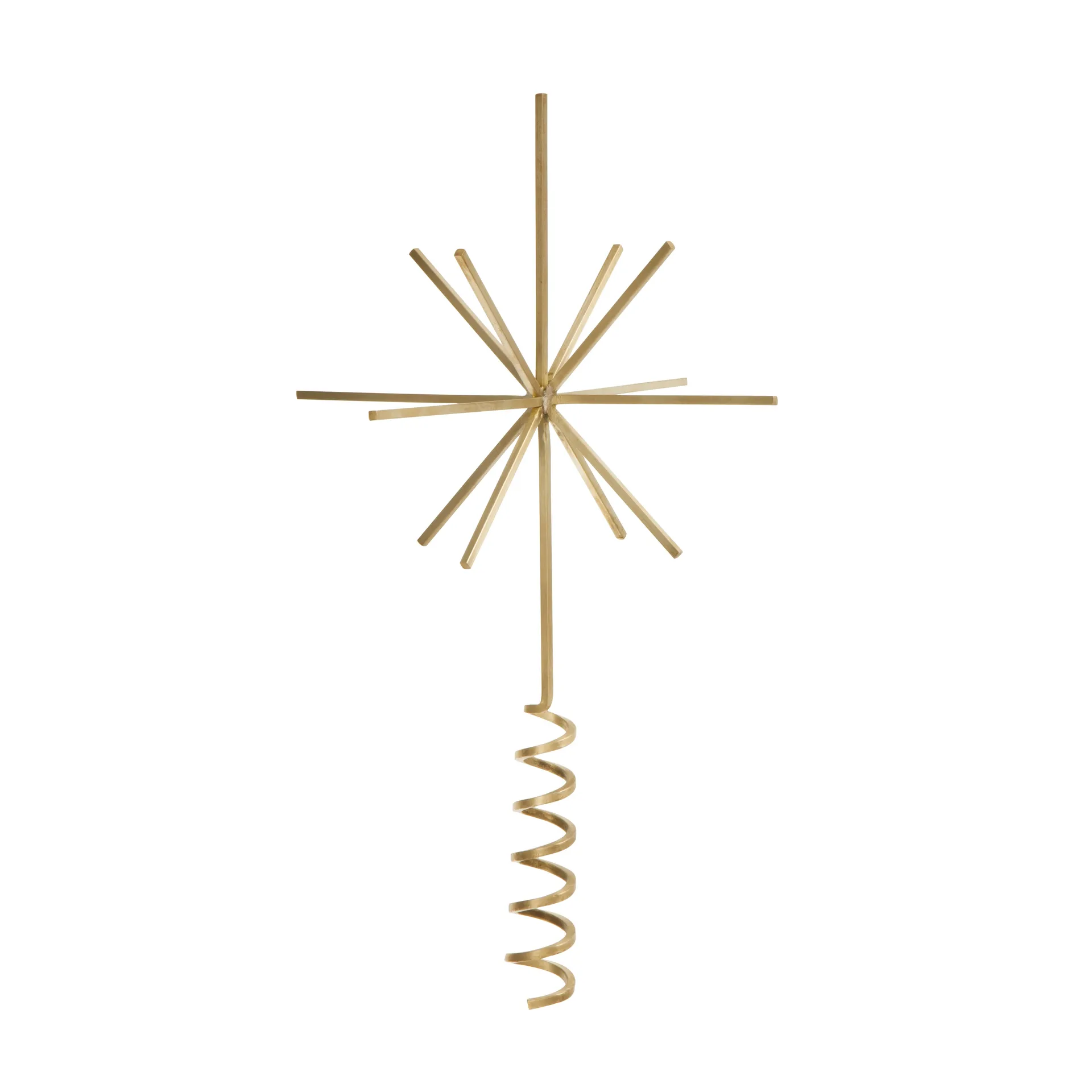 Ferm Living kerstboomster messing, messing Ferm Living