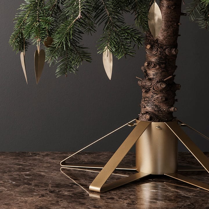 Ferm Living Kerstboomvoet, messing Ferm Living