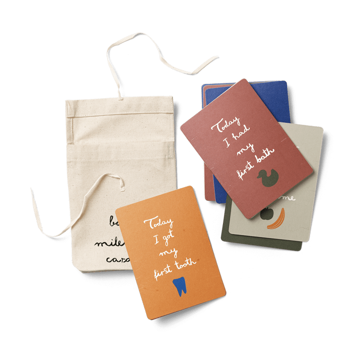 Ferm Living Milestone kaart incl. tas, Multi Ferm Living