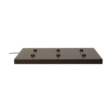 Ferm Living oplaadplateau pogo pin - Dark chocolate - Ferm Living