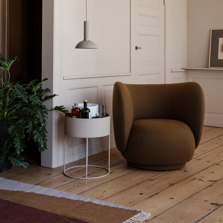 Ferm Living plant box rond, Cashmere Ferm Living