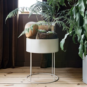 ferm LIVING plant box rond - Cashmere - ferm LIVING