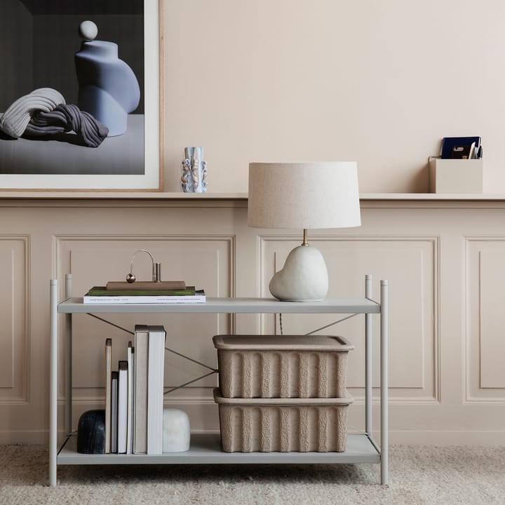 Ferm opbergdoos papier met deksel 2-pack, Bruin Ferm Living