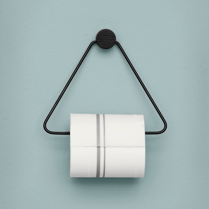 Ferm  toiletrolhouder zwart - zwart - ferm LIVING