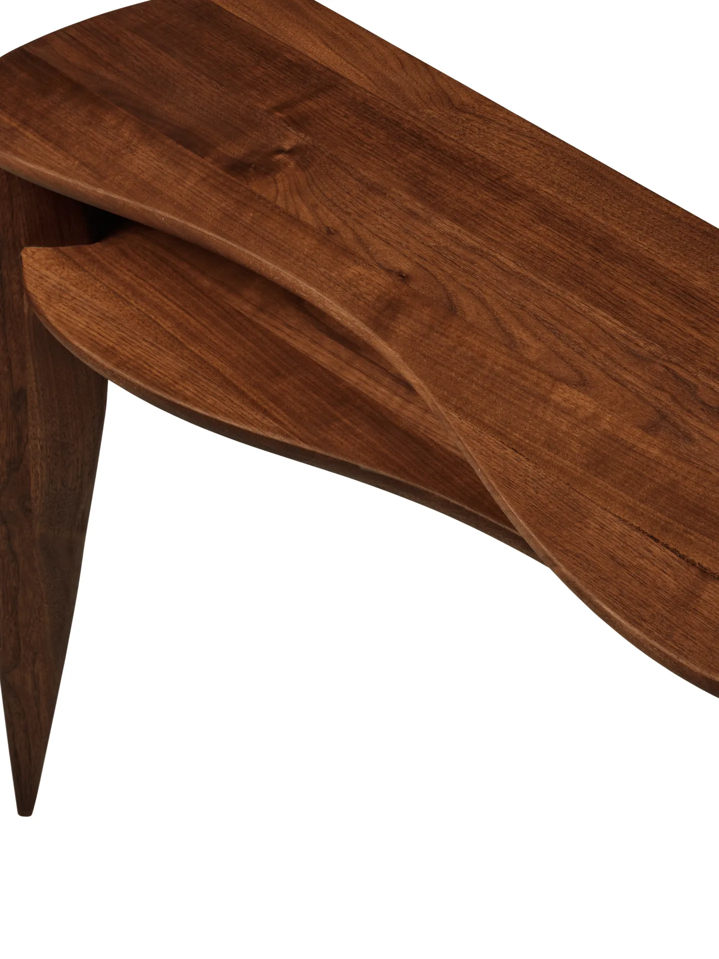 Feve consoletafel 100x36x85 cm, Walnut Ferm Living