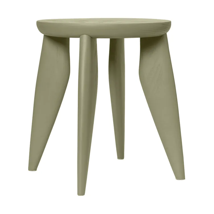 Feve kids ronde kruk, Elm green Ferm Living