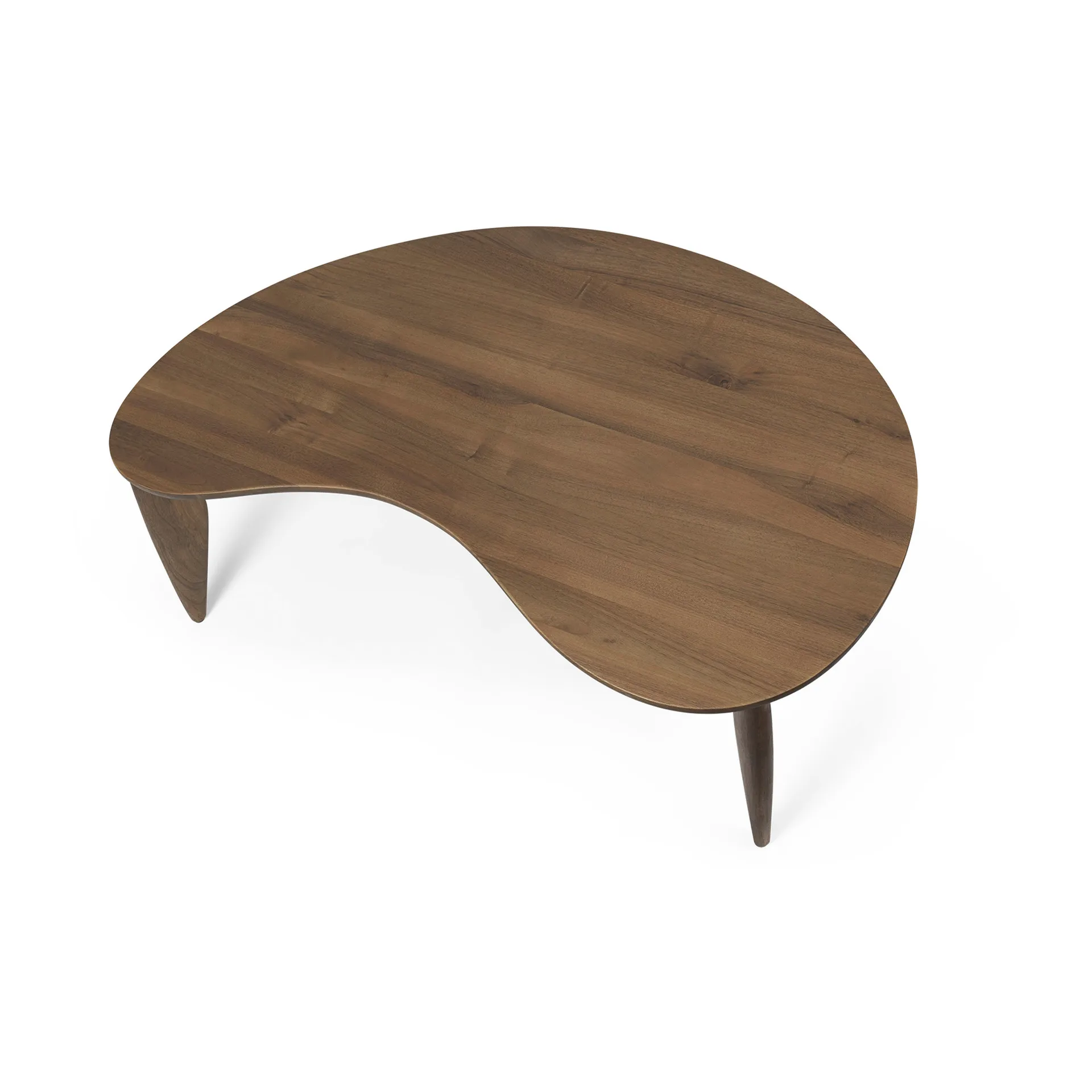 Feve salontafel, Walnut Ferm Living