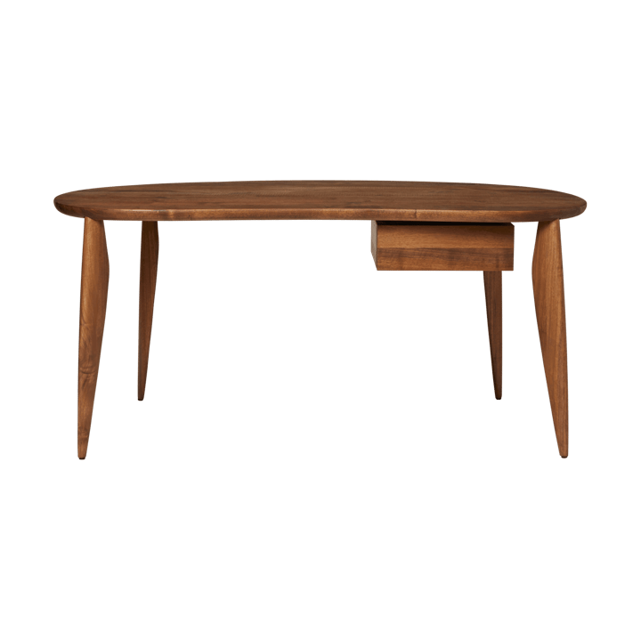 Feve tafel 160x86x73 cm - Walnut - Ferm Living