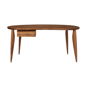 Feve tafel 160x86x73 cm - Walnut - Ferm Living