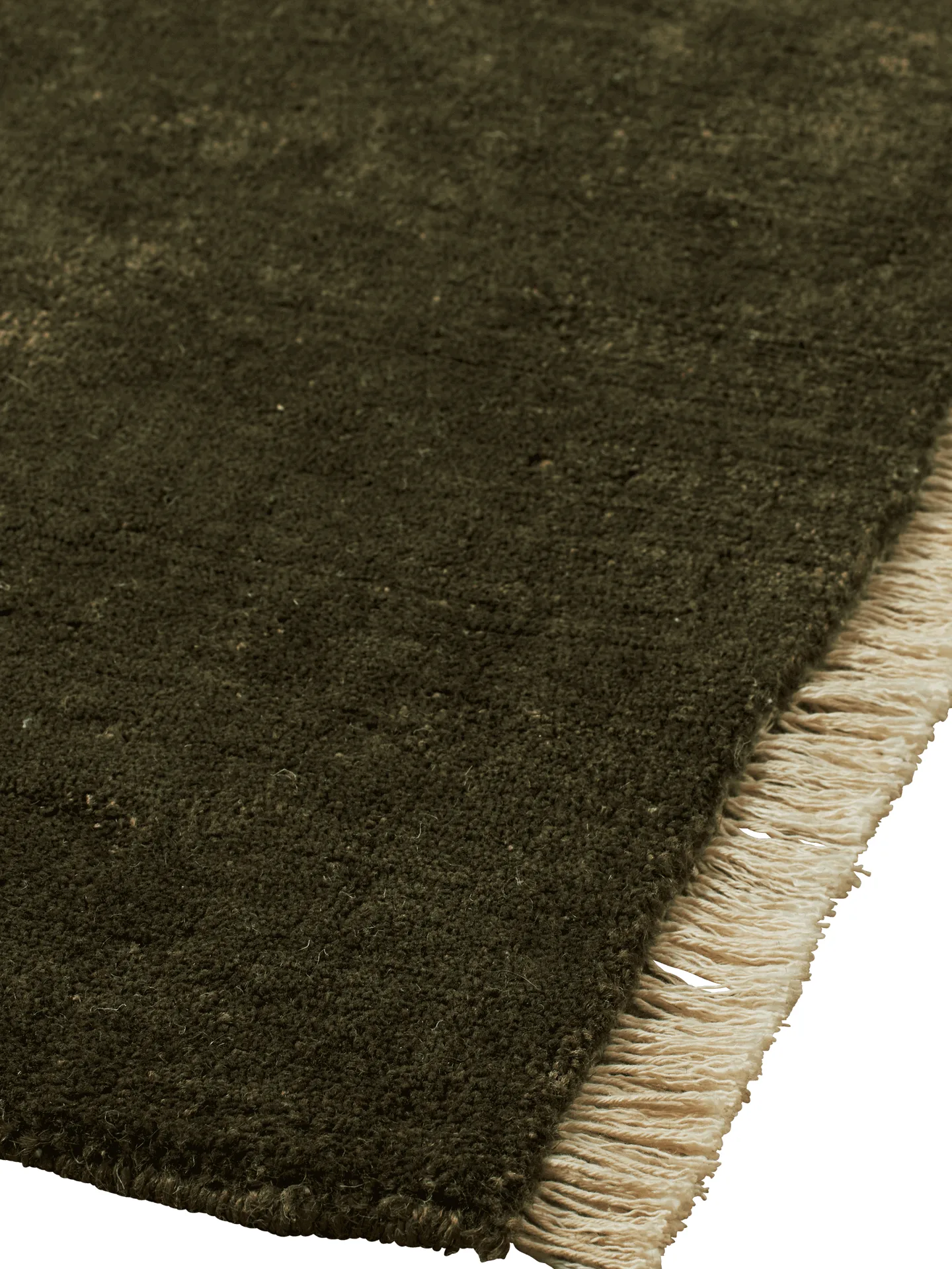 Firth jute vloerkleed, Dark olive, 200x300 cm Ferm Living
