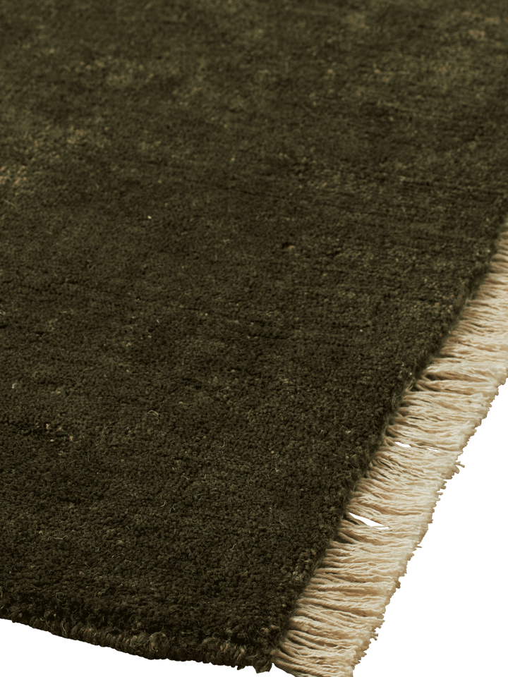Firth jute vloerkleed, Dark olive, 200x300 cm Ferm Living