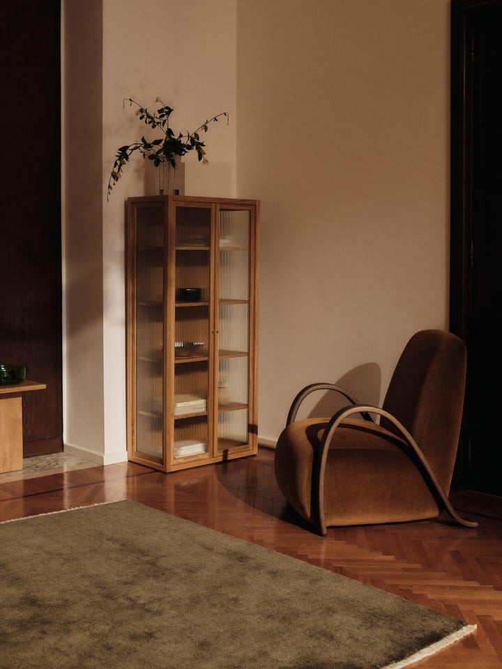 Firth jute vloerkleed, Dark olive, 200x300 cm Ferm Living