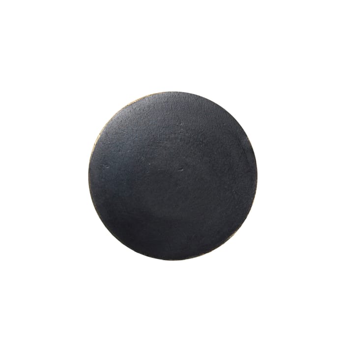 Flat Circle haak zwart-messing, Ø4 cm Ferm Living