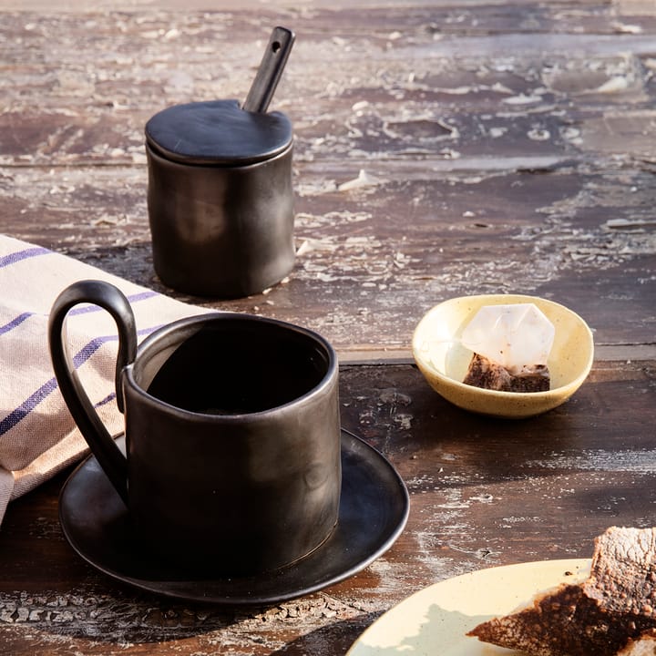 Flow beker 36 cl, Zwart Ferm Living