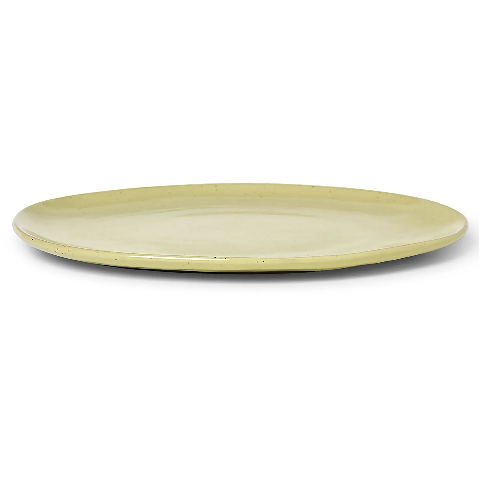 Flow bord 27 cm, Yellow Speckle Ferm Living