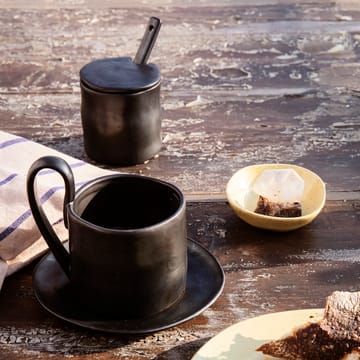 Flow bordje 15 cm - Zwart - Ferm Living